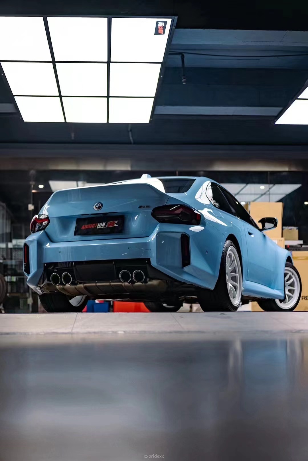 BMW G87 M2 Ocean Design CSL Style Dry Carbon Trunk Lid - styling view