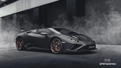 Lamborghini Huracan EVO RWD N Style Dry Carbon Parts - styling view