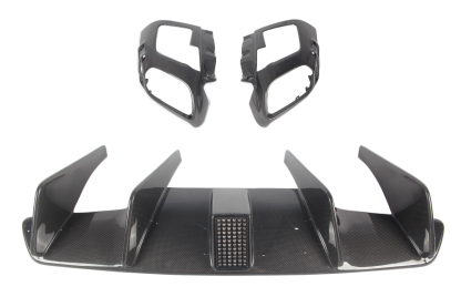 Ferrari 812 MSY Style Dry Carbon Parts - styling reference for Rear Lip