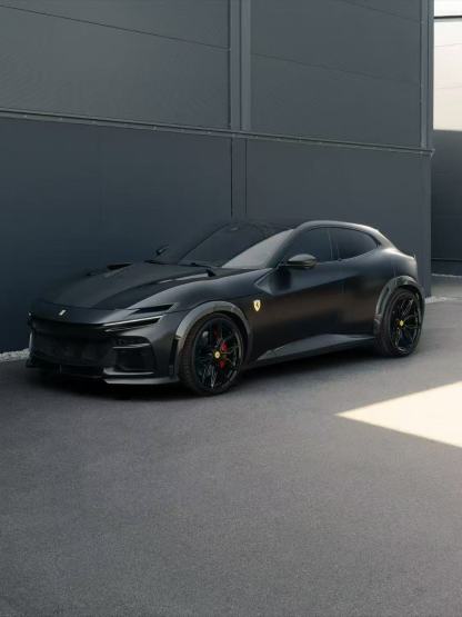 Ferrari Purosangue N Style Dry Carbon Parts - styling view
