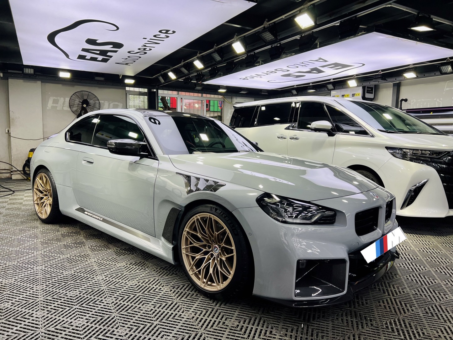 BMW G87 M2 AP Style Dry Carbon Parts - styling view