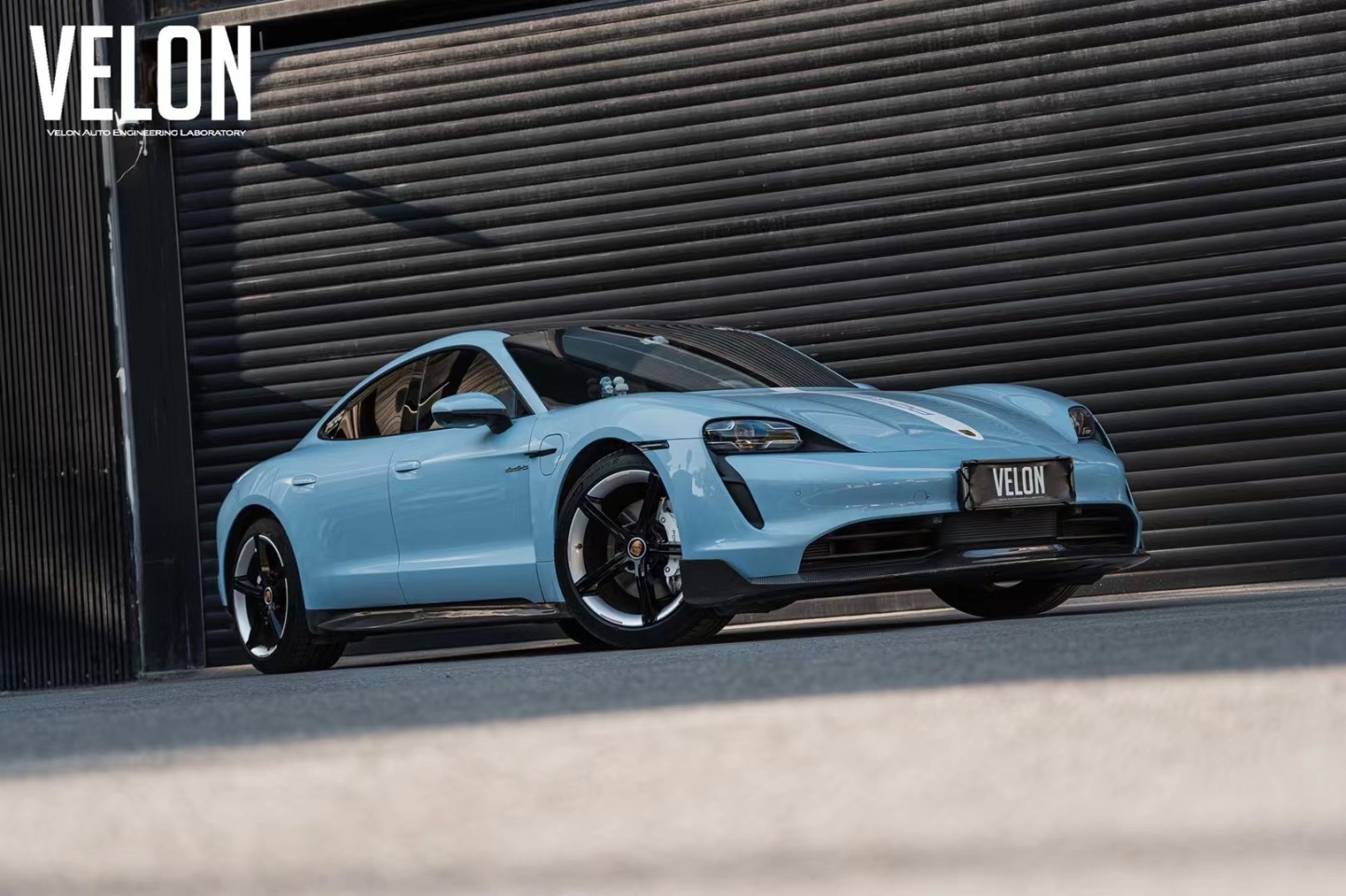 Porsche Taycan Ocean Design OD Style Dry Carbon Parts - styling view