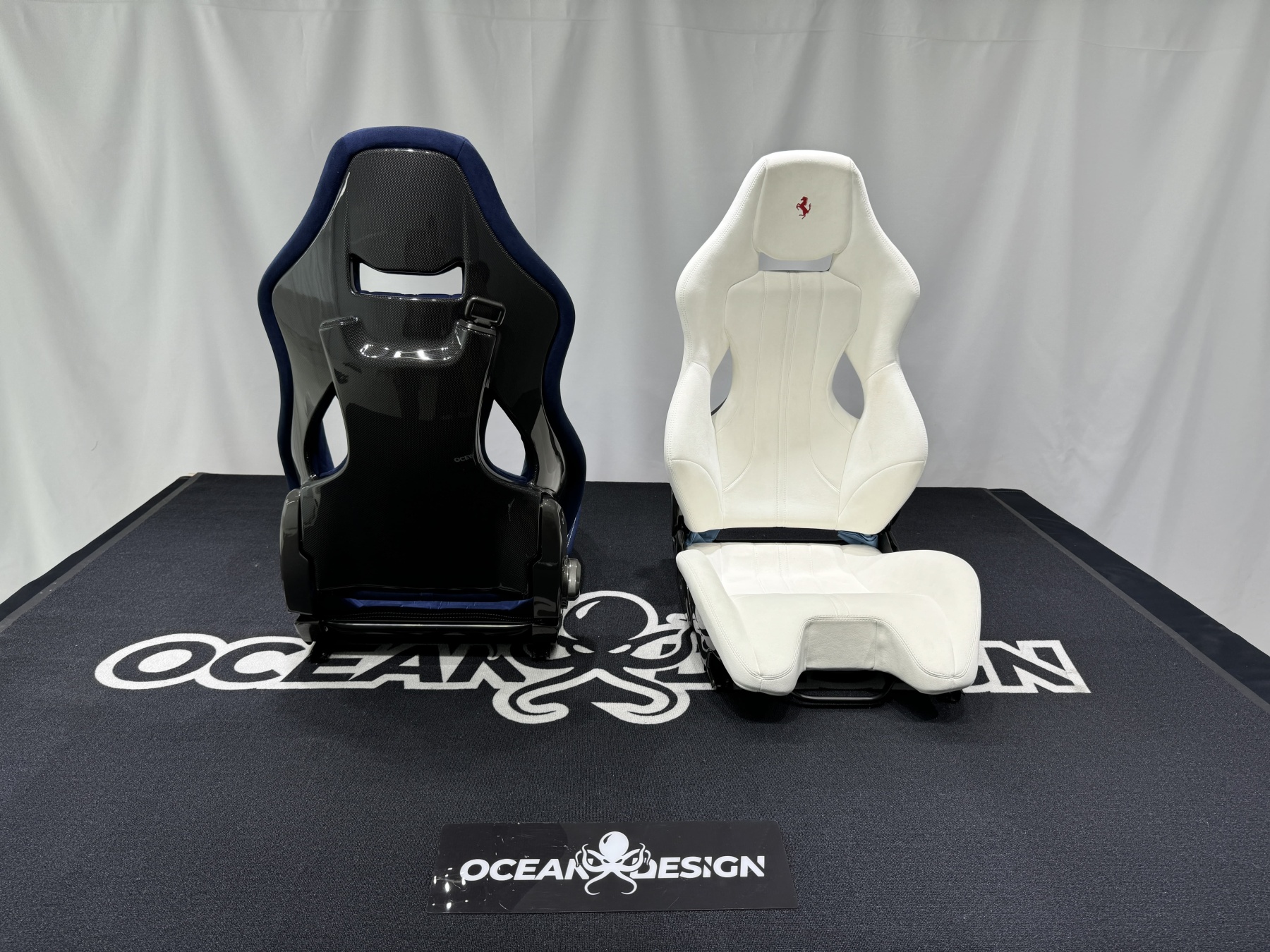 Ferrari F430/458/488/F8 Style Dry Carbon Bucket Seat - styling view