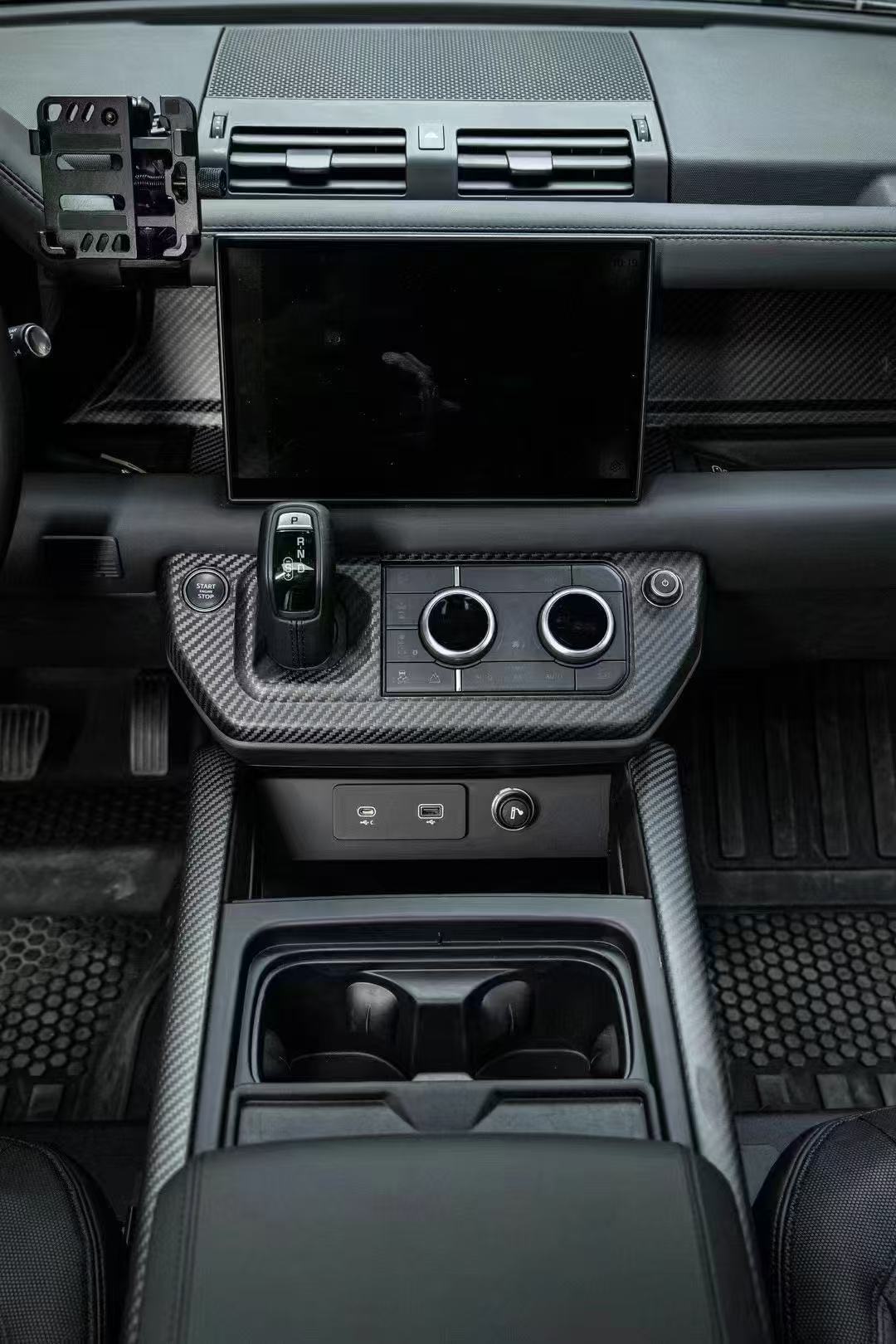 Land Rover Defender Dry Carbon Trim Parts - styling view