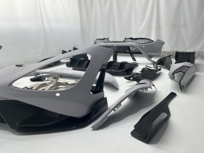 McLaren 720S to 765LT Style Dry Carbon Conversion Kit - styling view