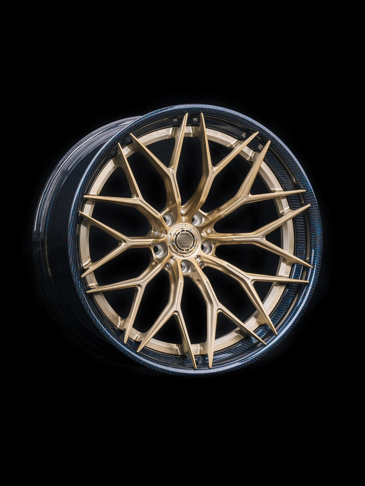 Octopus & Ocean Design Custom Carbon Fiber Wheels - styling view