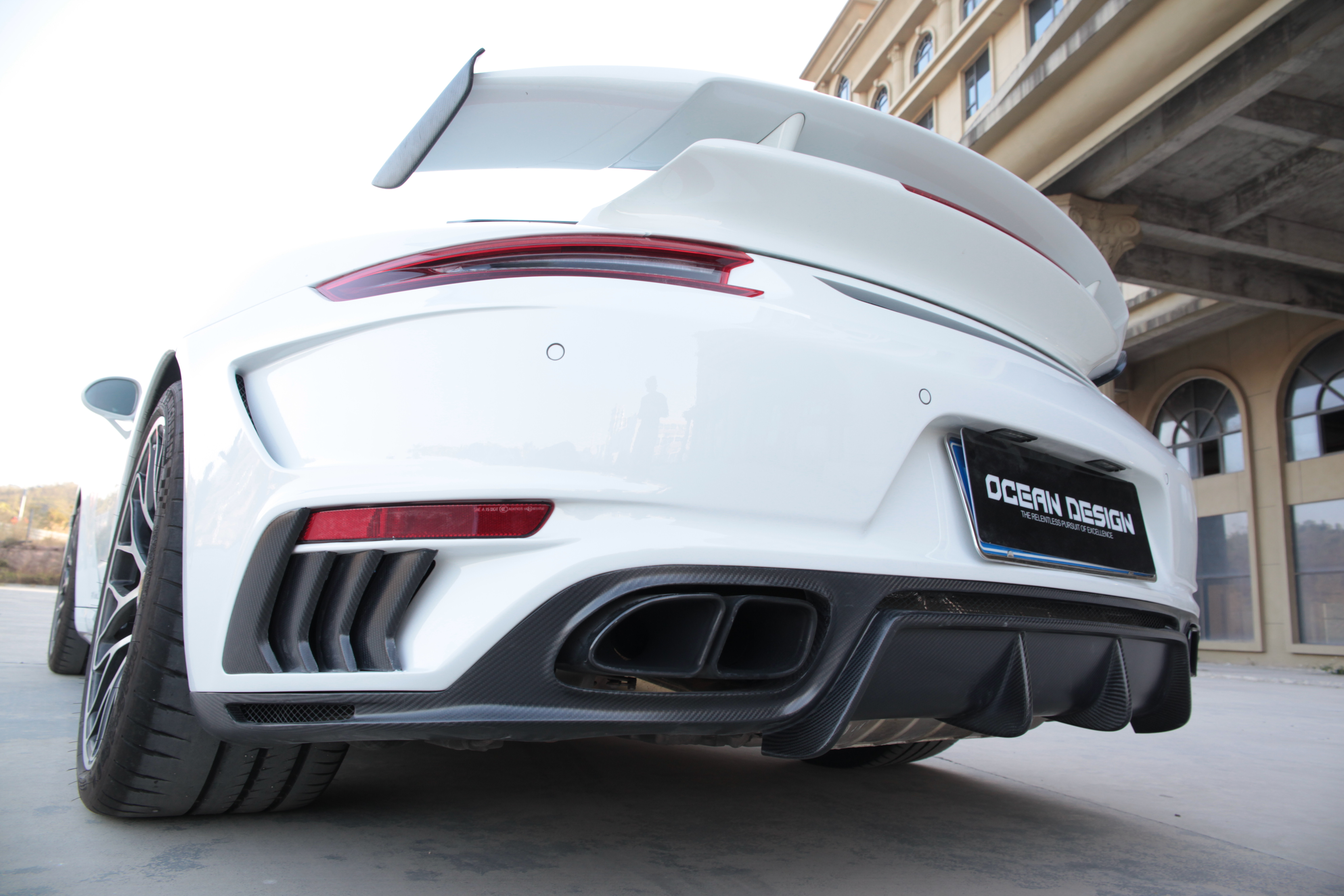 Porsche 911 991.2 Turbo Topcar Style Parts - styling view