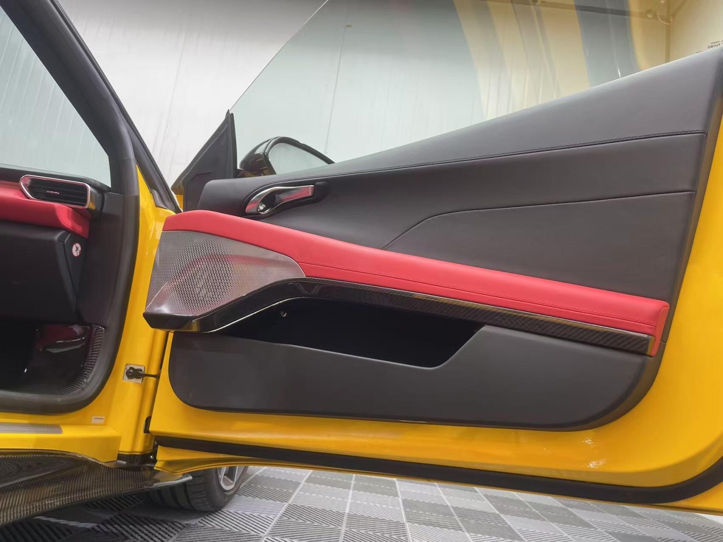 Lotus Emira Carbon Trim Parts - styling view