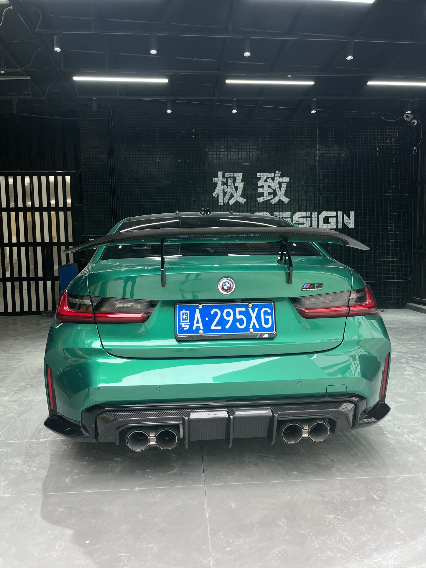 BMW G80 M3/G82 M4 Maxton MT Style Dry Carbon Parts - styling view