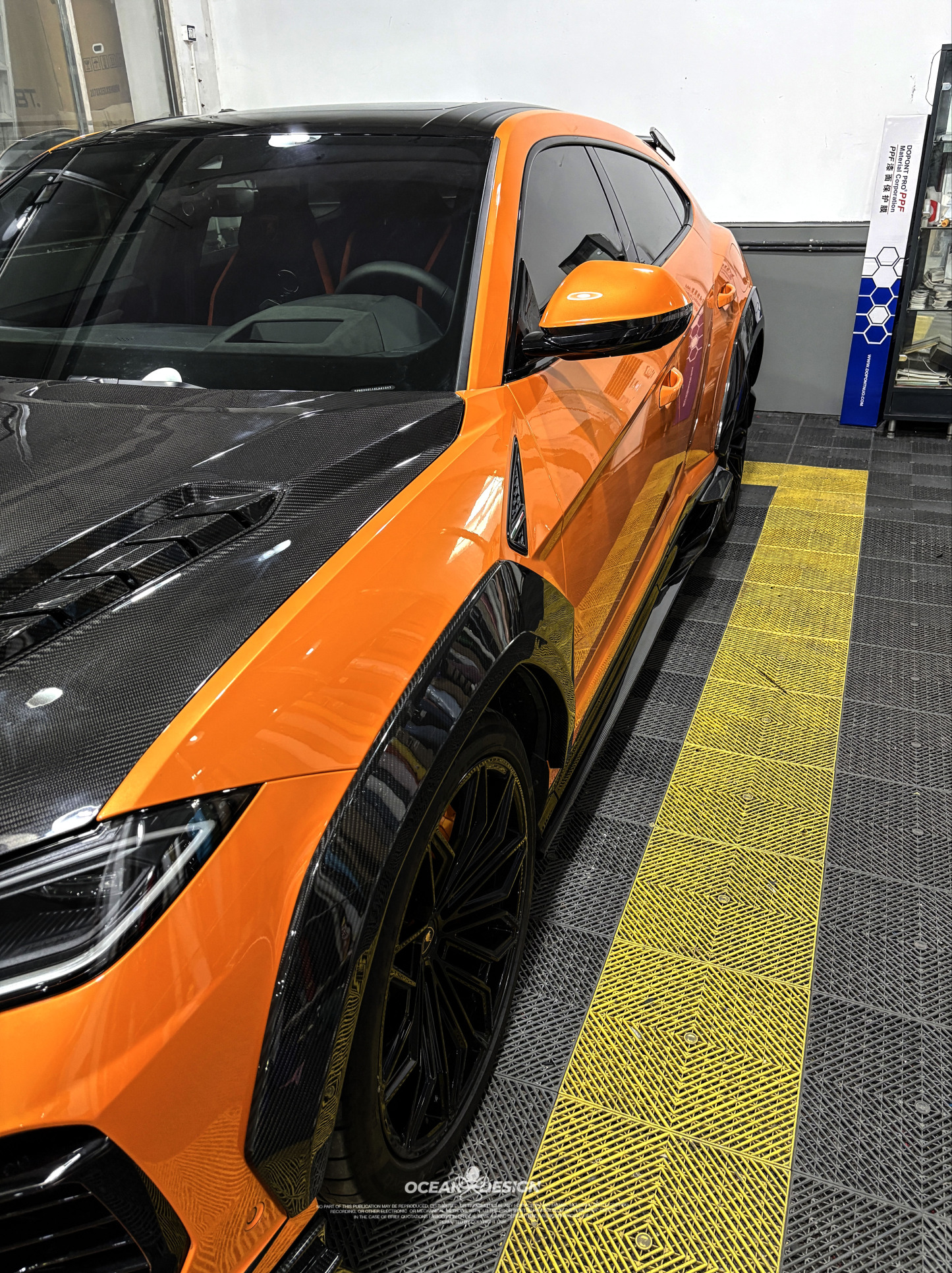 Lamborghini Urus SE U Style Parts - styling view