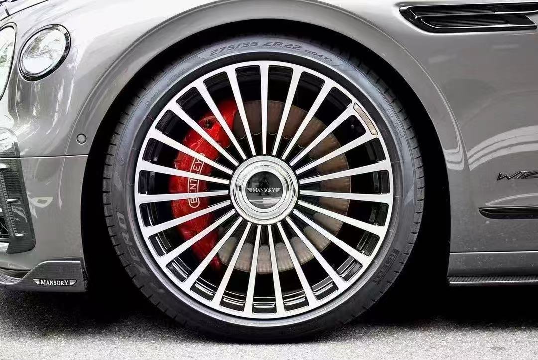 Bentley Flying Spur MSY Style Carbon Fiber Parts - styling view