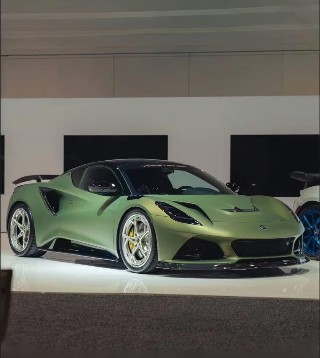 Lotus Emira V Style Dry Carbon Parts - styling view