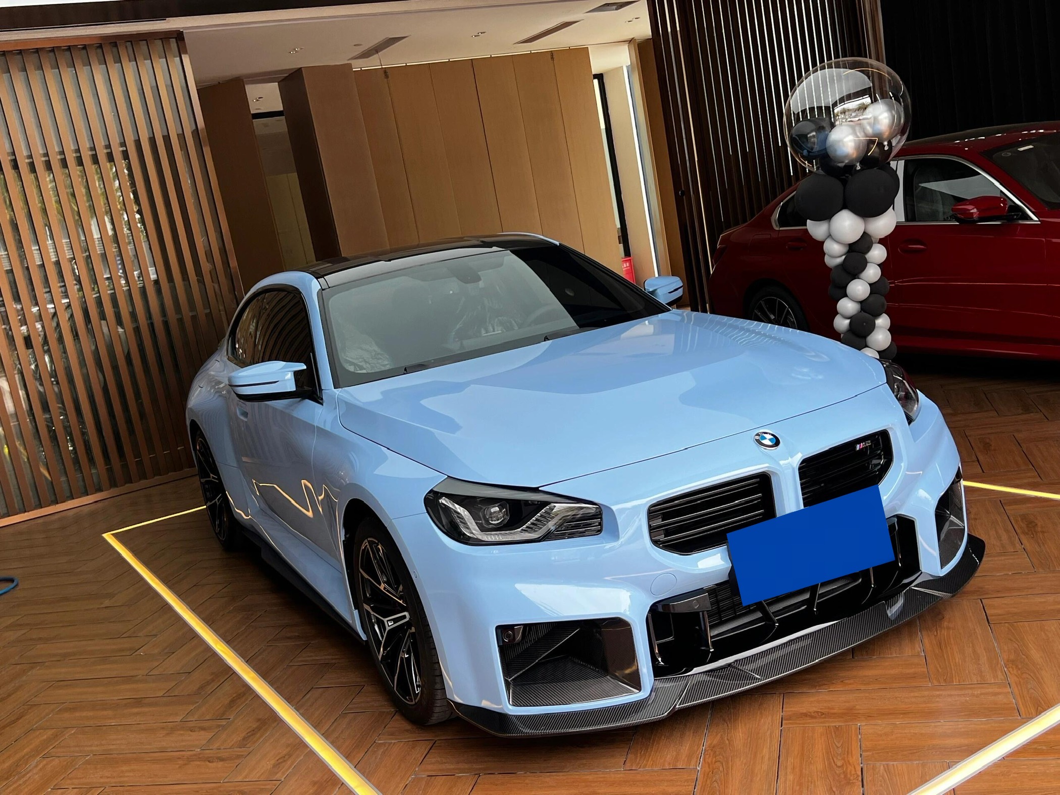 BMW G87 M2 Ocean Design R44 Style Dry Carbon Parts - styling view