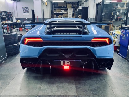 Lamborghini LP580/LP600/LP610 V Style Dry Carbon Parts - styling view