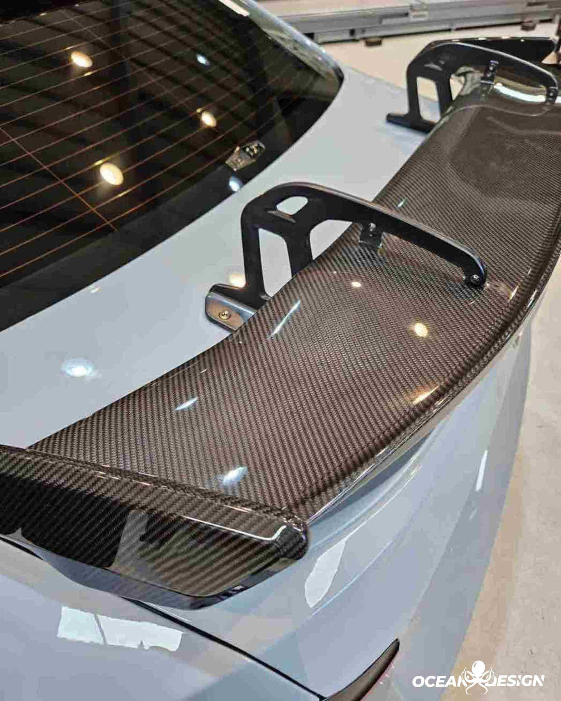 BMW M3 M4 A Style Spoiler Dry Carbon Fiber