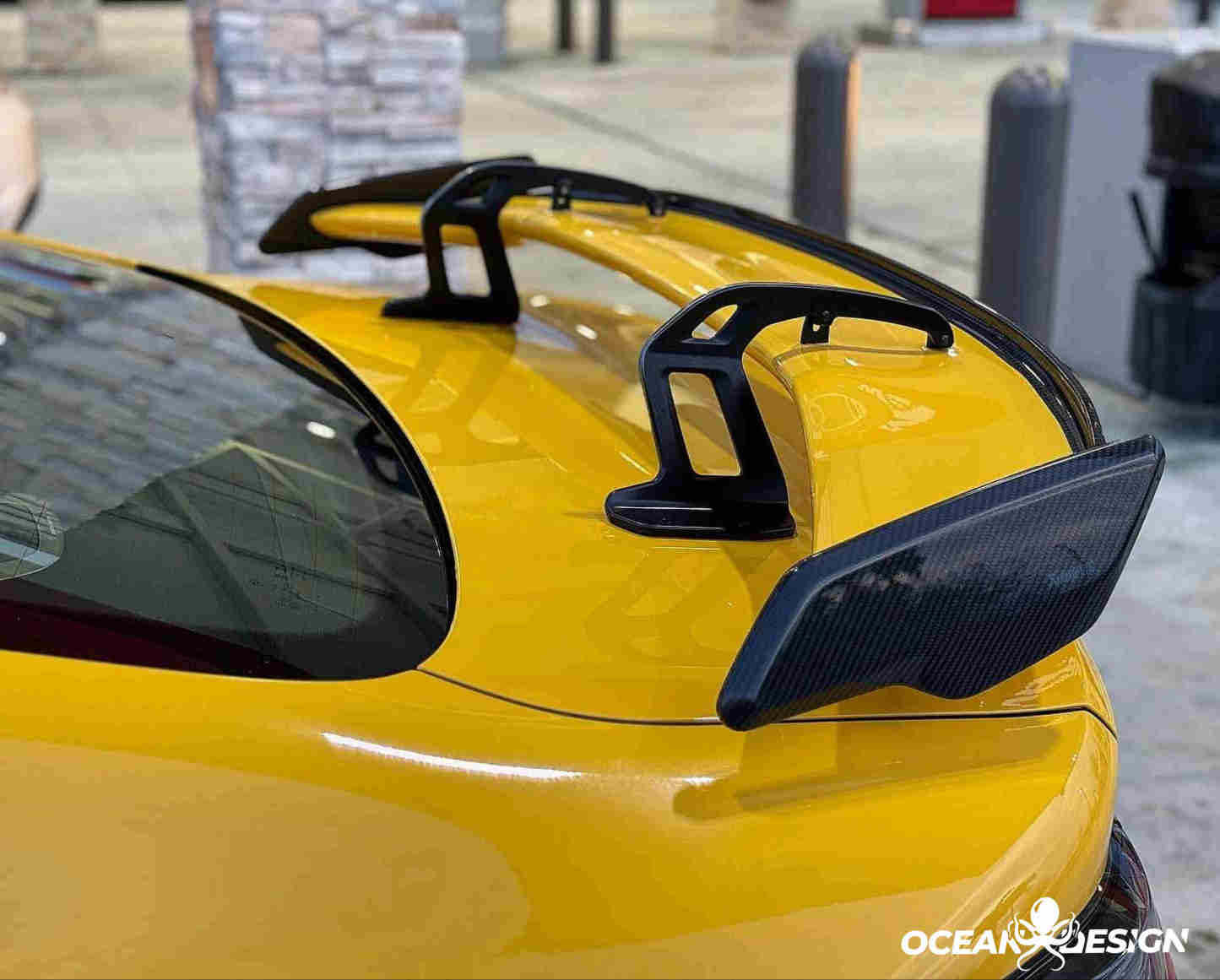 BMW M3 M4 A Style Spoiler Dry Carbon Fiber