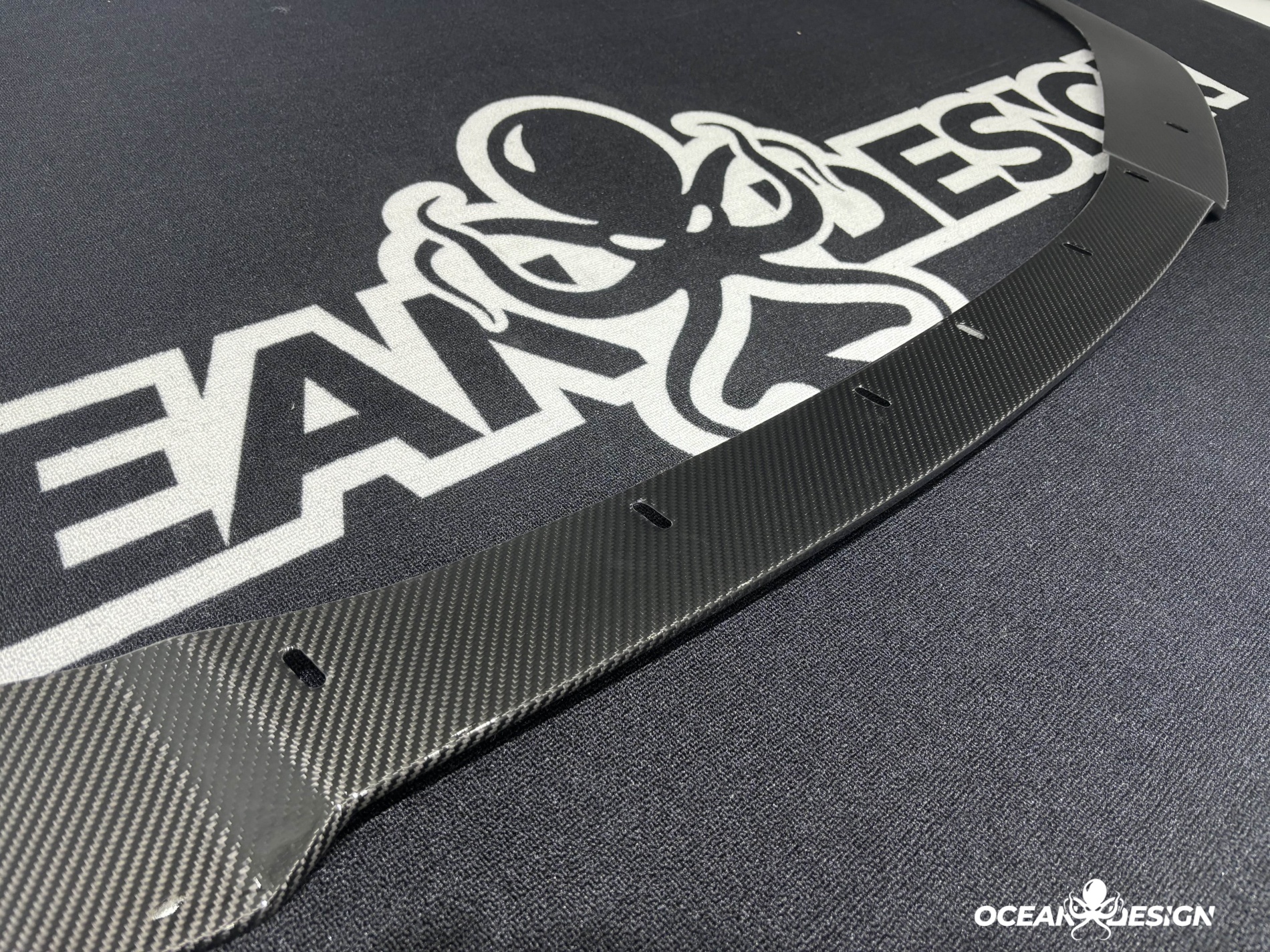 2023-2025 BMW G87 M2 AP Style Dry Carbon Fiber Lower Front Lip Spoiler