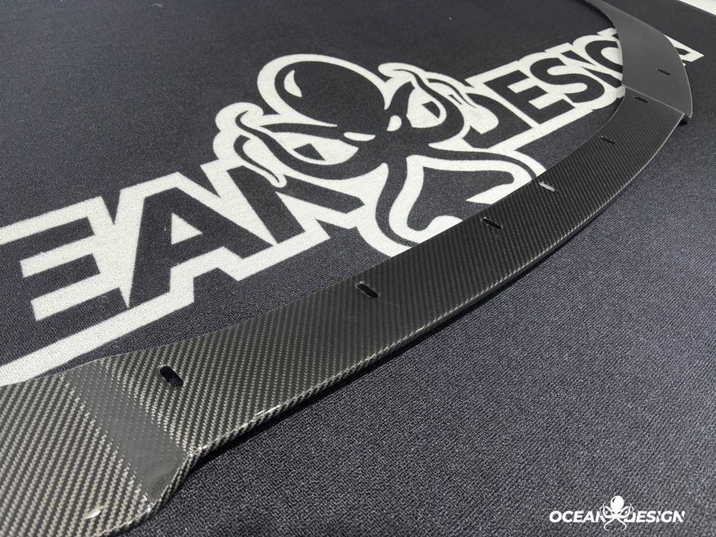 2023-2025 BMW G87 M2 AP Style Dry Carbon Fiber Lower Front Lip Spoiler