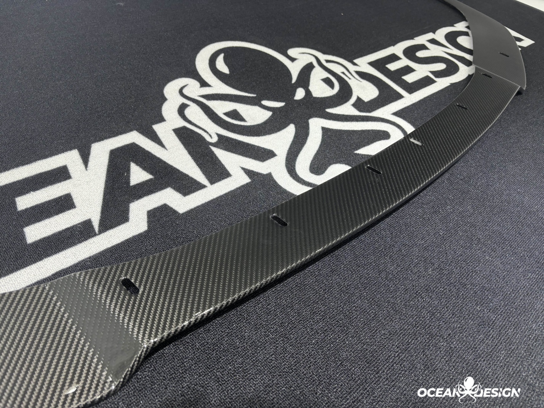 2023-2025 BMW G87 M2 AP Style Dry Carbon Fiber Lower Front Lip Spoiler