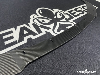 2023-2025 BMW G87 M2 AP Style Dry Carbon Fiber Lower Front Lip Spoiler