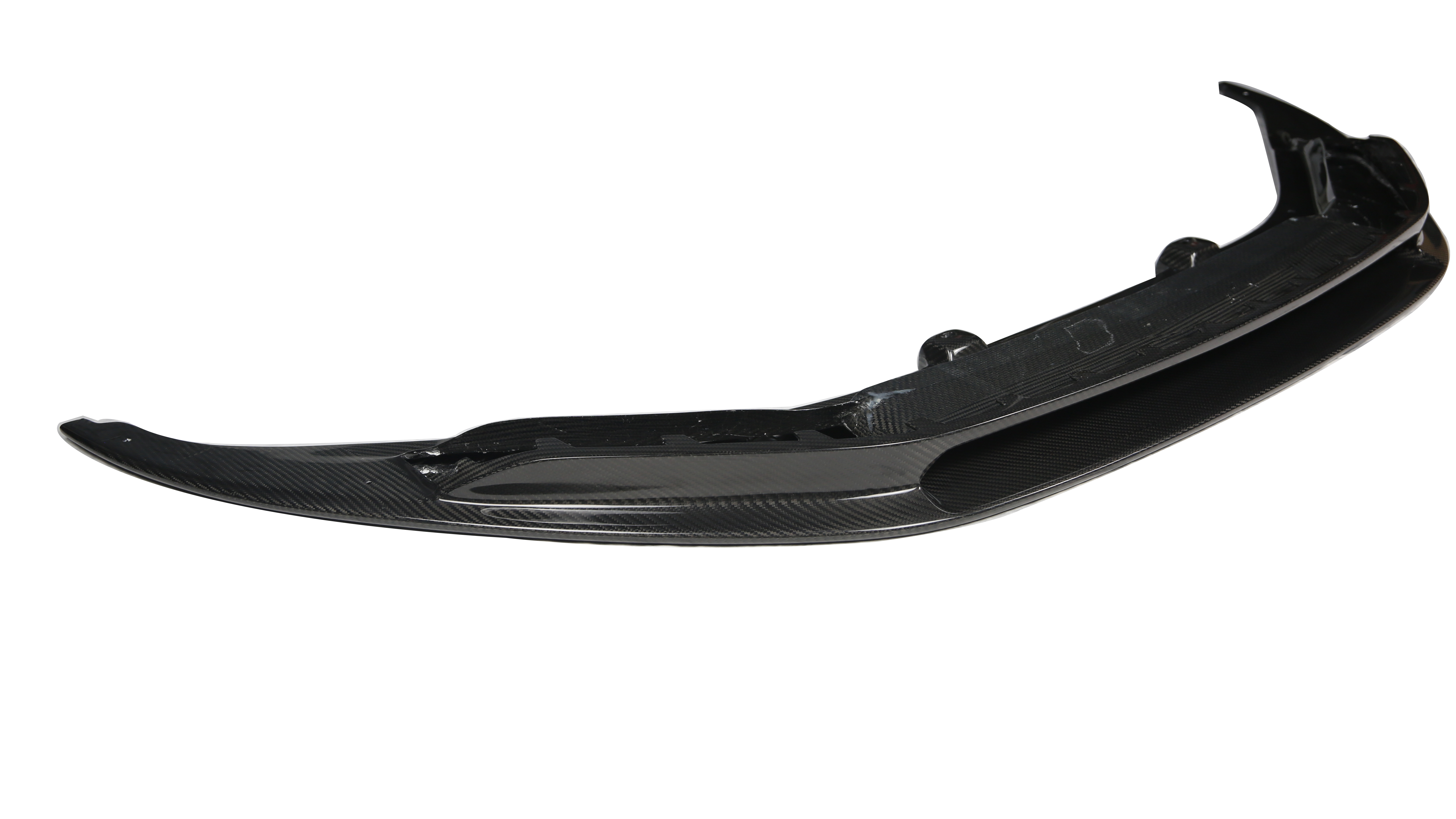 2021–2023 Audi R8 Coupe V Style Front Lip Splitter Dry Carbon Fiber