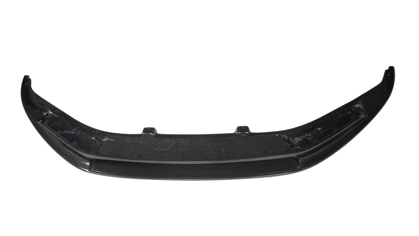 2021–2023 Audi R8 Coupe V Style Front Lip Splitter Dry Carbon Fiber