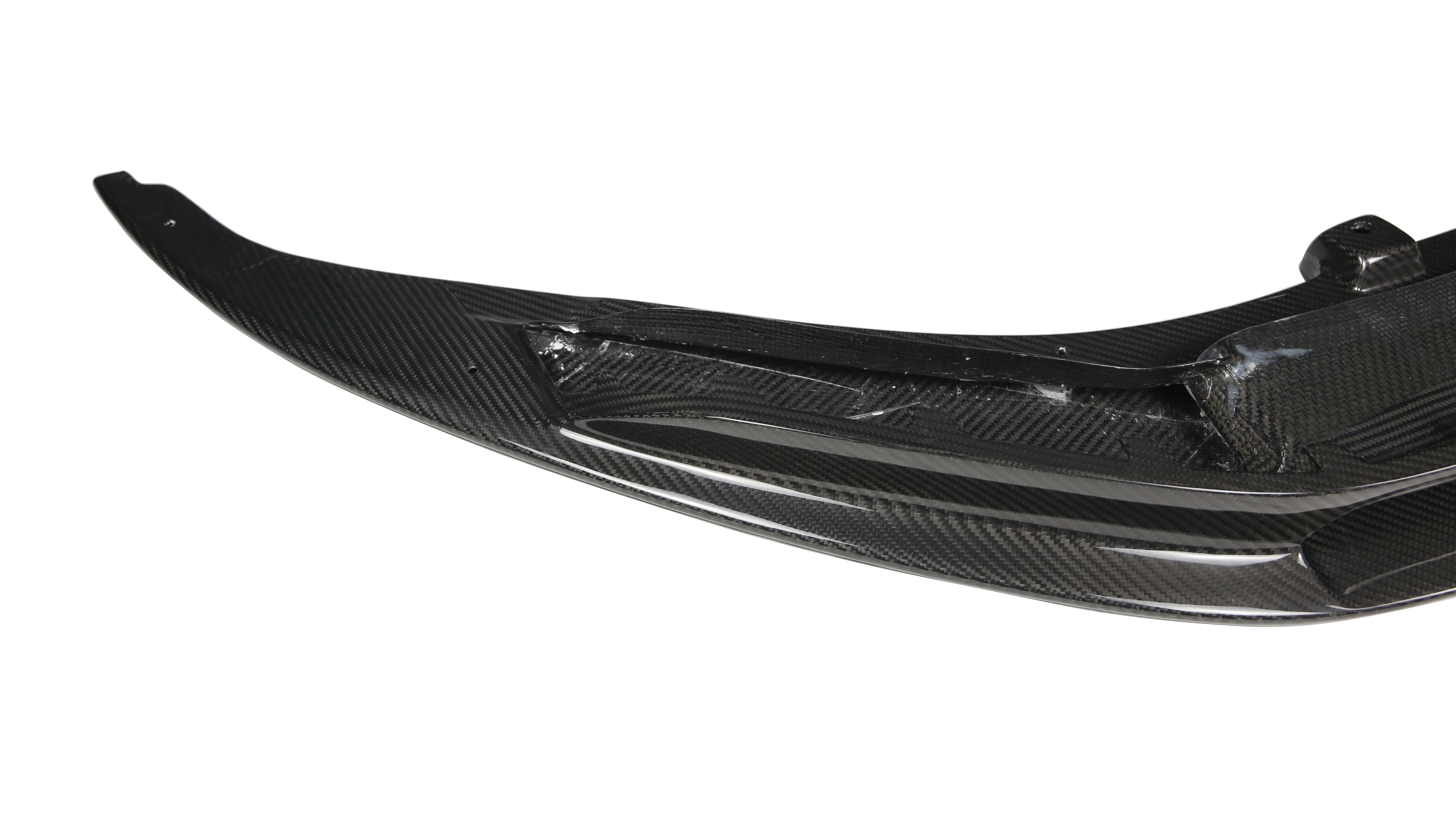 2021–2023 Audi R8 Coupe V Style Front Lip Splitter Dry Carbon Fiber