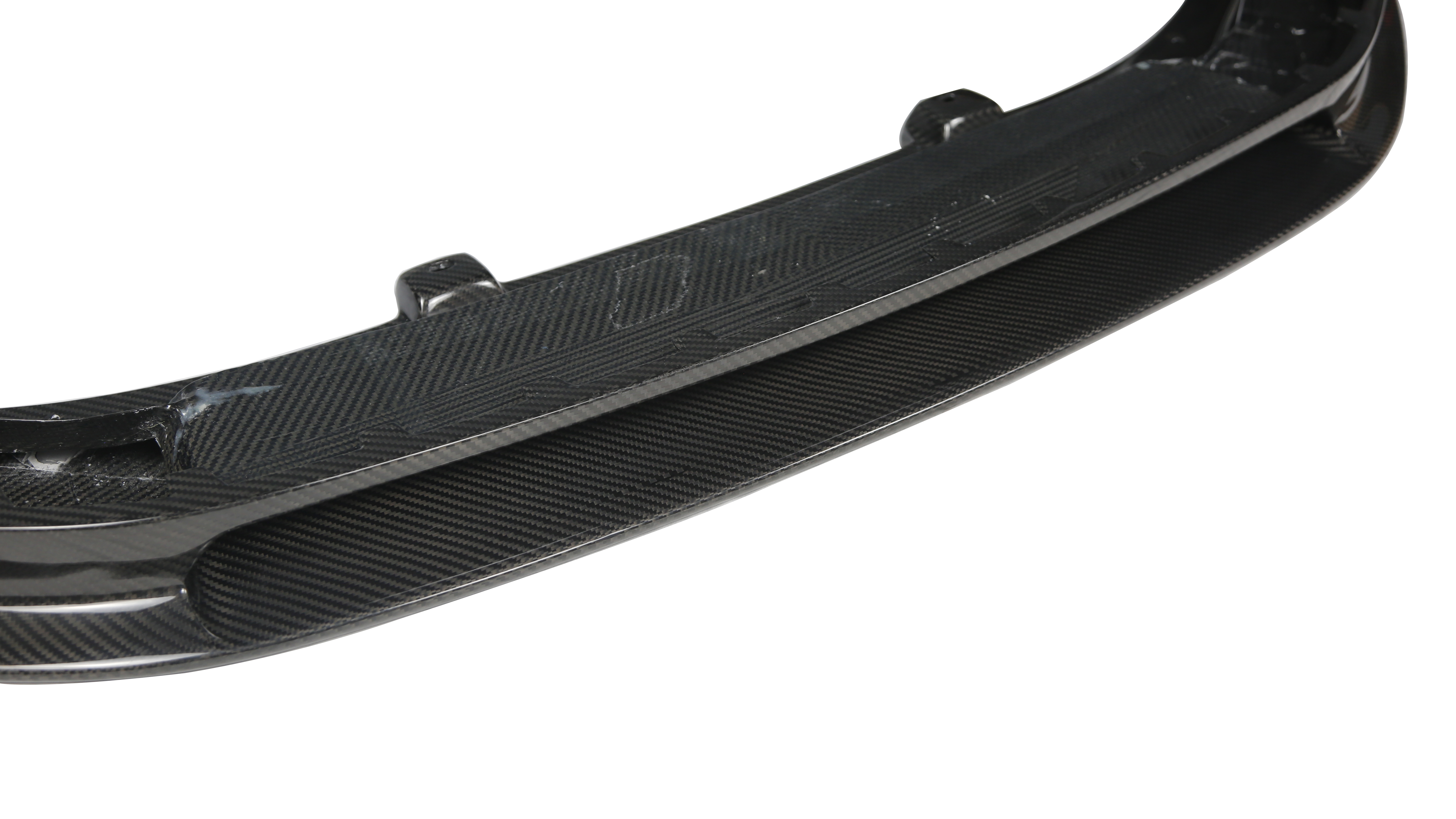 2021–2023 Audi R8 Coupe V Style Front Lip Splitter Dry Carbon Fiber