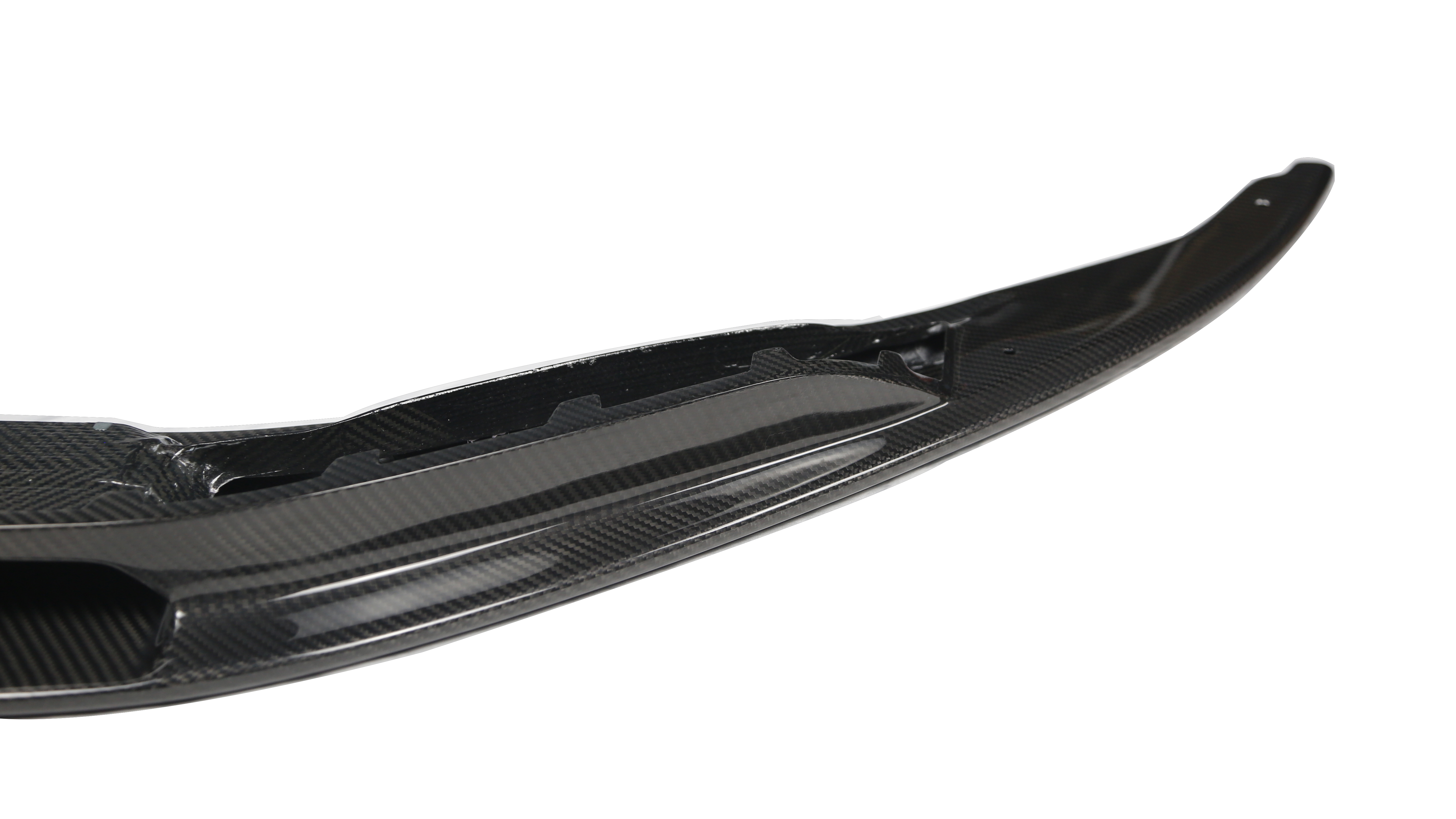 2021–2023 Audi R8 Coupe V Style Front Lip Splitter Dry Carbon Fiber