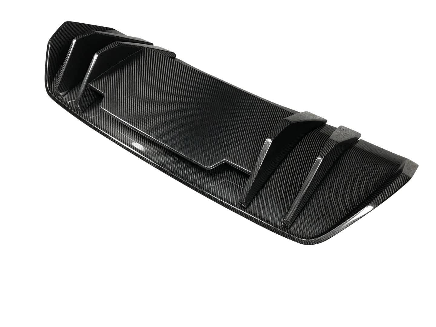 2021–2023 Audi R8 Coupe V Style Rear Diffuser Dry Carbon Fiber