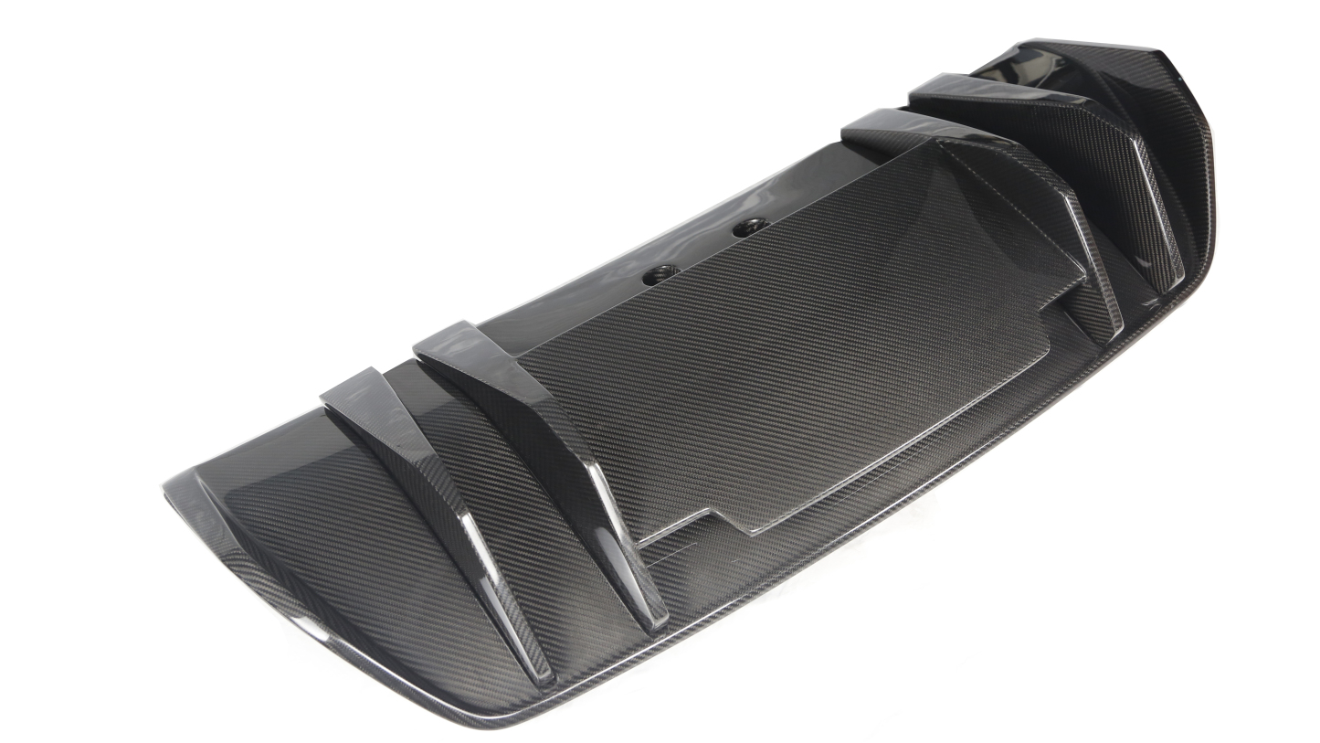 2021–2023 Audi R8 Coupe V Style Rear Diffuser Dry Carbon Fiber
