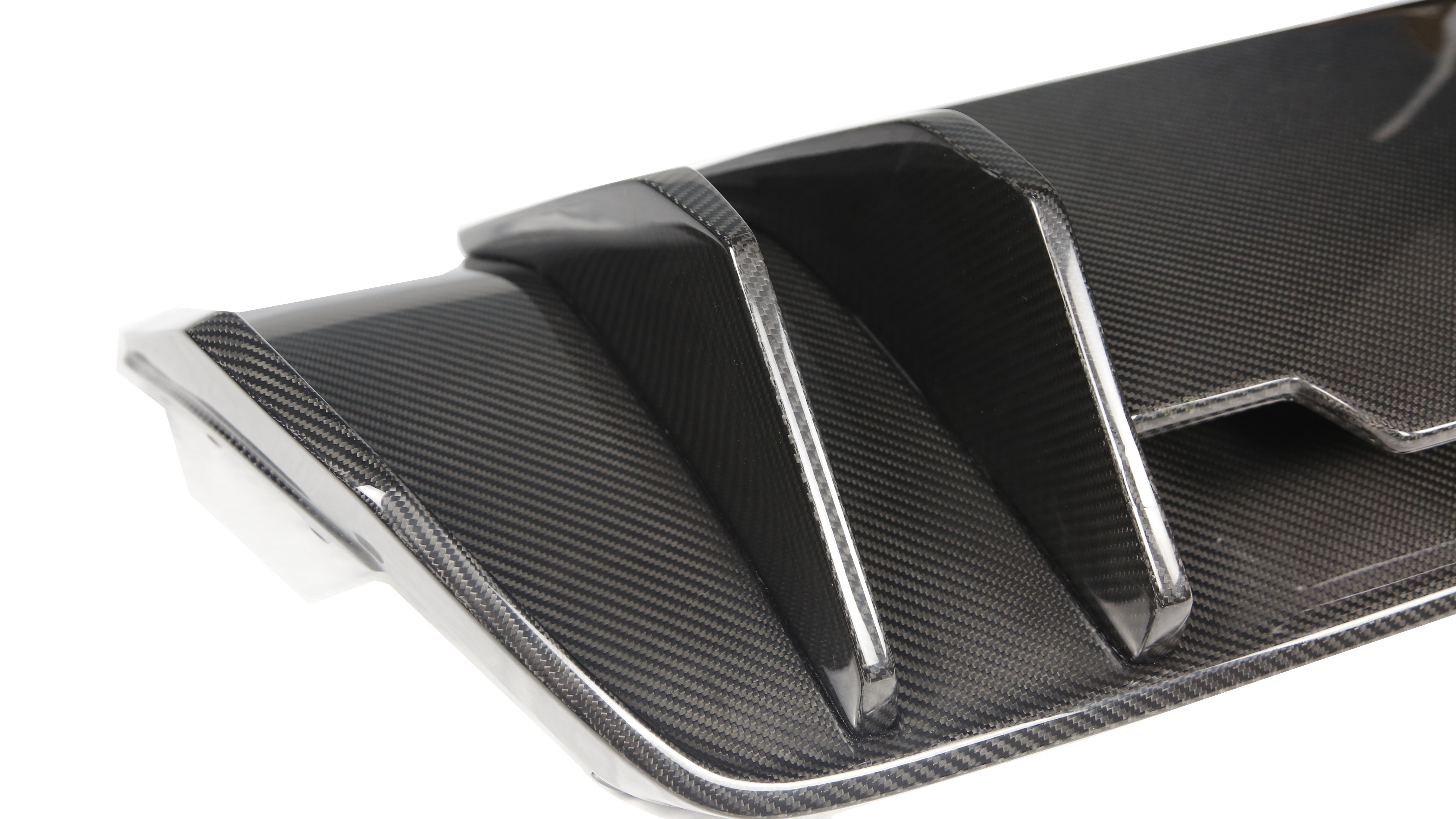 2021–2023 Audi R8 Coupe V Style Rear Diffuser Dry Carbon Fiber