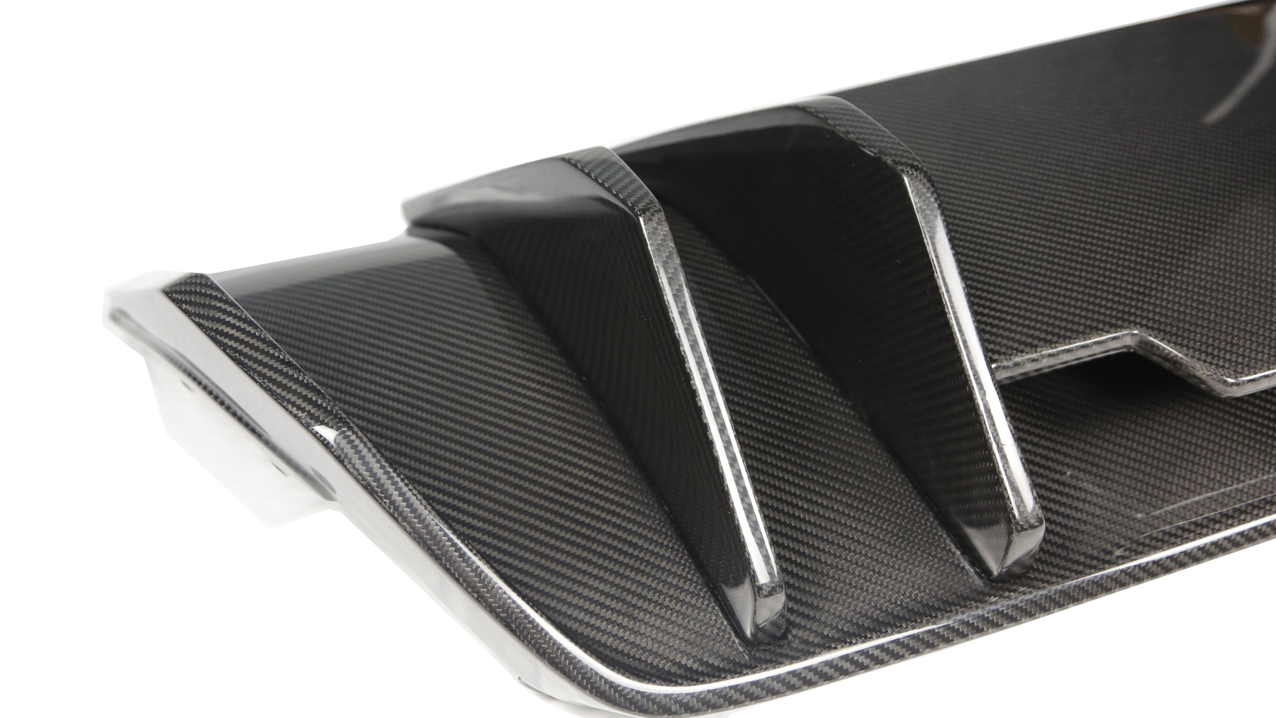 2021–2023 Audi R8 Coupe V Style Rear Diffuser Dry Carbon Fiber