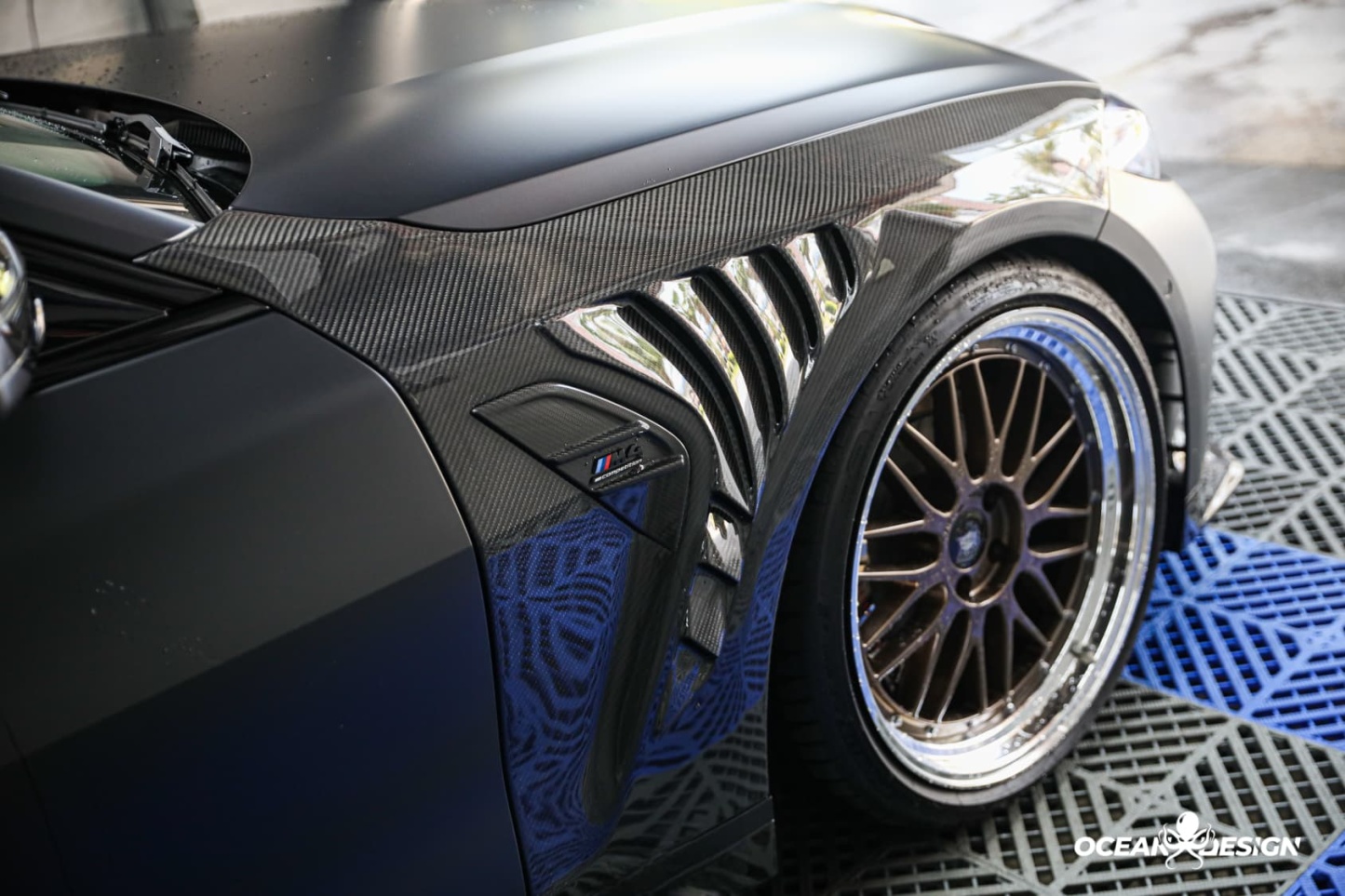 2021-UP BMW M3 G80 G81 M4 G82 G83 Front Fender Dry Carbon Fiber OD Style