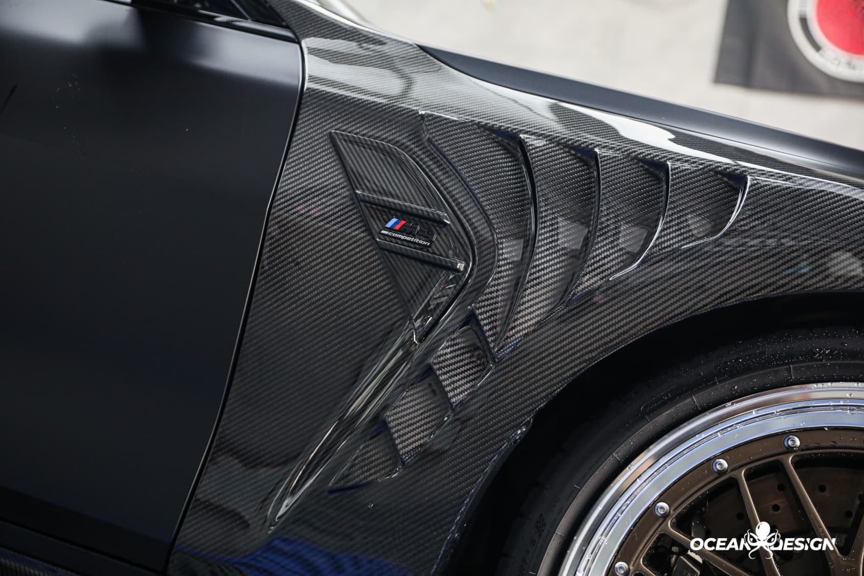 2021-UP BMW M3 G80 G81 M4 G82 G83 Front Fender Dry Carbon Fiber OD Style