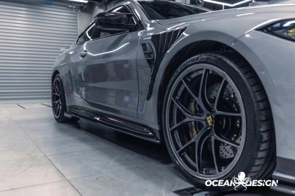2021-UP BMW M3 G80 G81 M4 G82 G83 Front Fender Dry Carbon Fiber OD Style