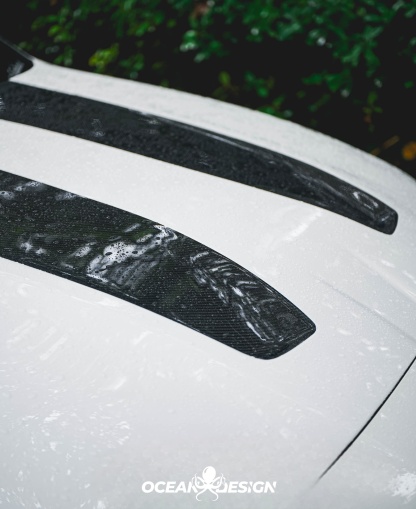 2021–2025 BMW M3 (G80) / M4 (G82) CSL Style Hood Bonnet – Dry Carbon Fiber