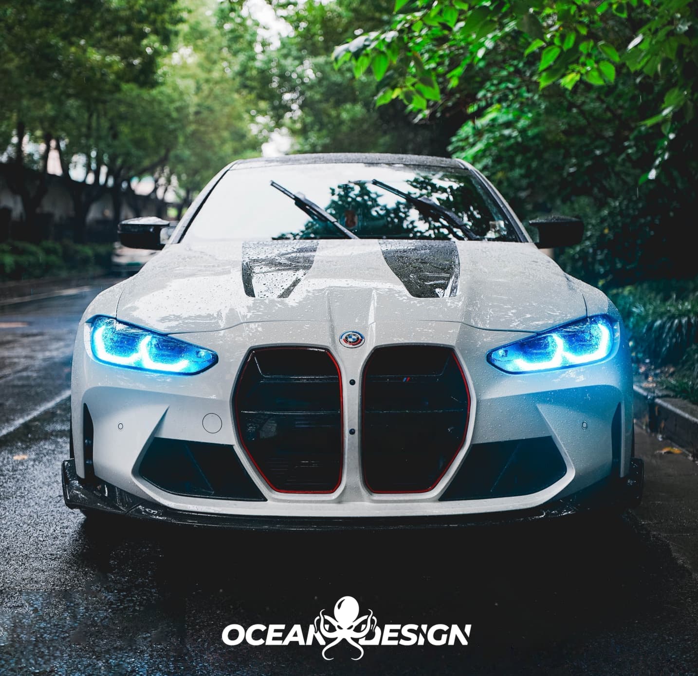 2021–2025 BMW M3 (G80) / M4 (G82) CSL Style Hood Bonnet – Dry Carbon Fiber