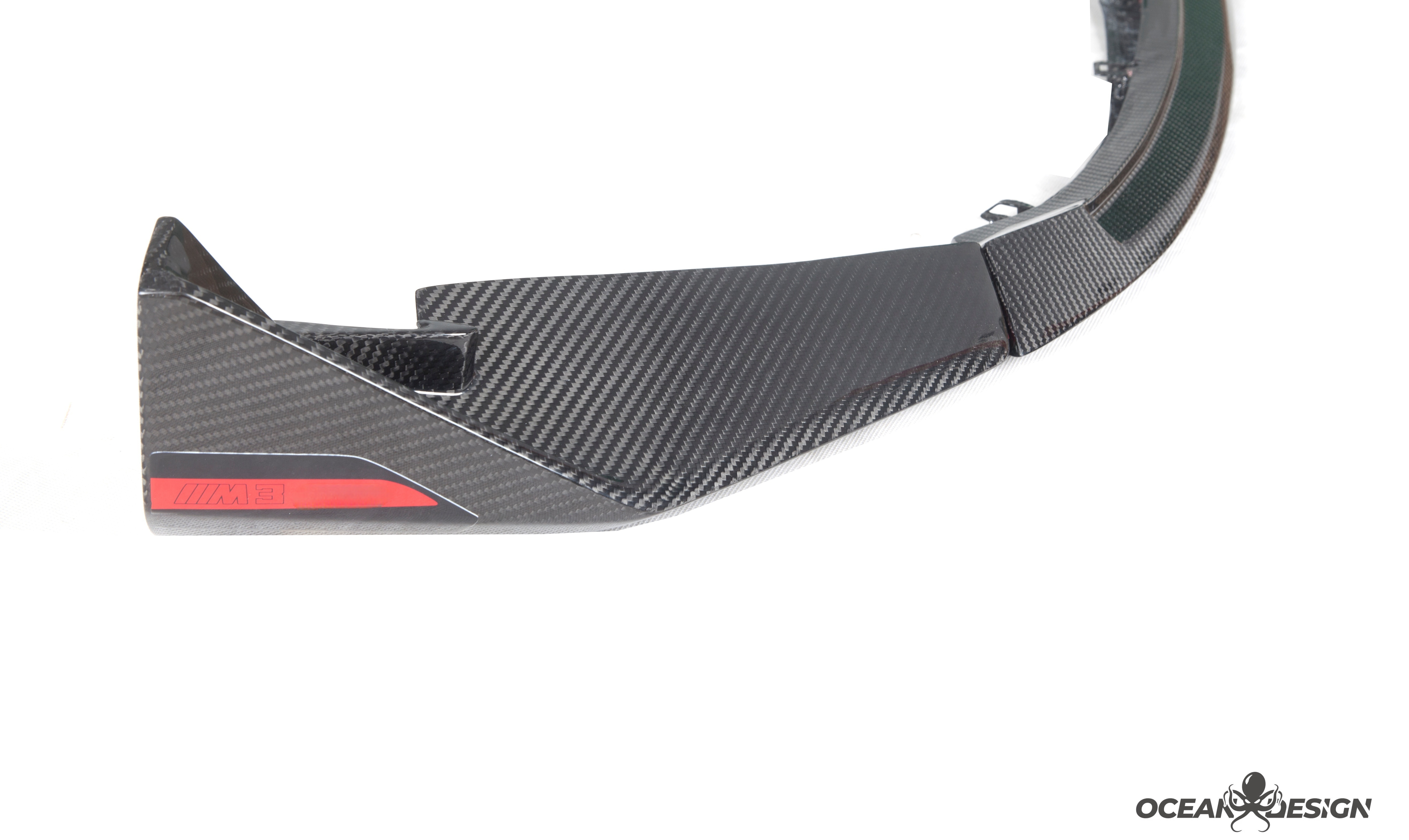 2021–2025 BMW M3 (G80) / M4 (G82) CSL Style Front Lip Splitter– Dry Carbon Fiber