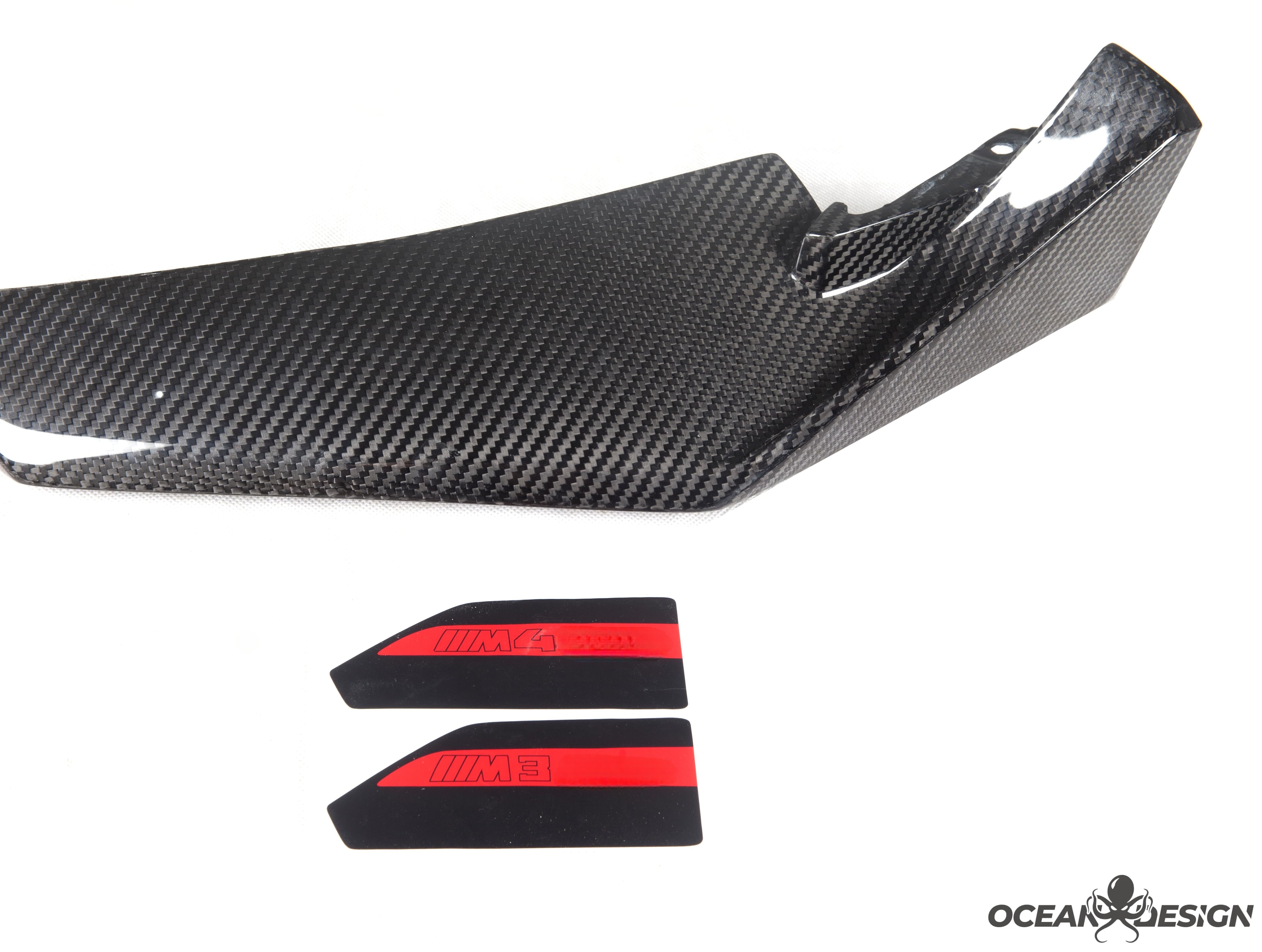 2021–2025 BMW M3 (G80) / M4 (G82) CSL Style Front Lip Splitter– Dry Carbon Fiber