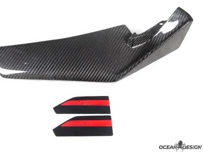 2021–2025 BMW M3 (G80) / M4 (G82) CSL Style Front Lip Splitter– Dry Carbon Fiber