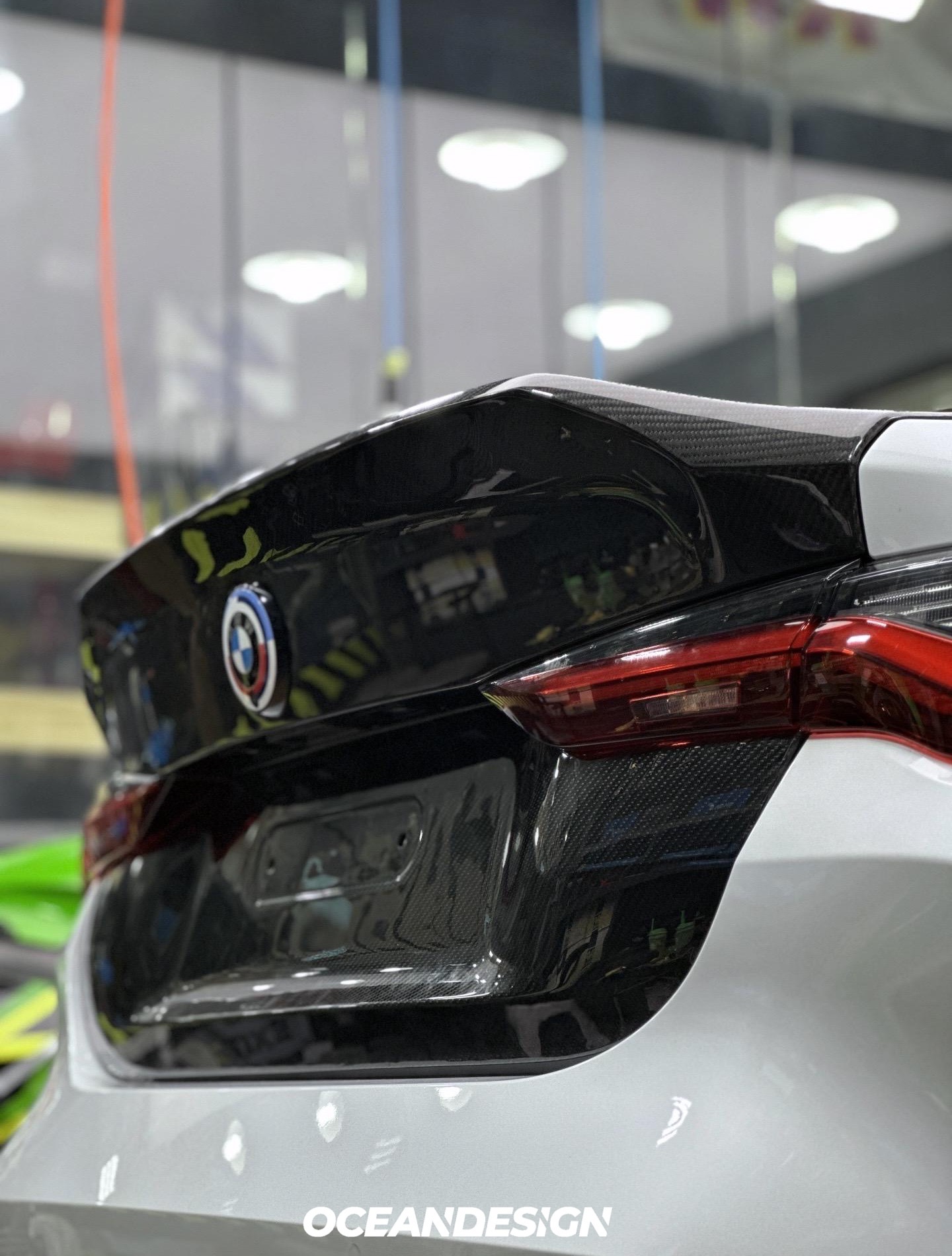 2021–2025 BMW M3 (G80) / M4 (G82) CSL Style Trunk Lid – Dry Carbon Fiber
