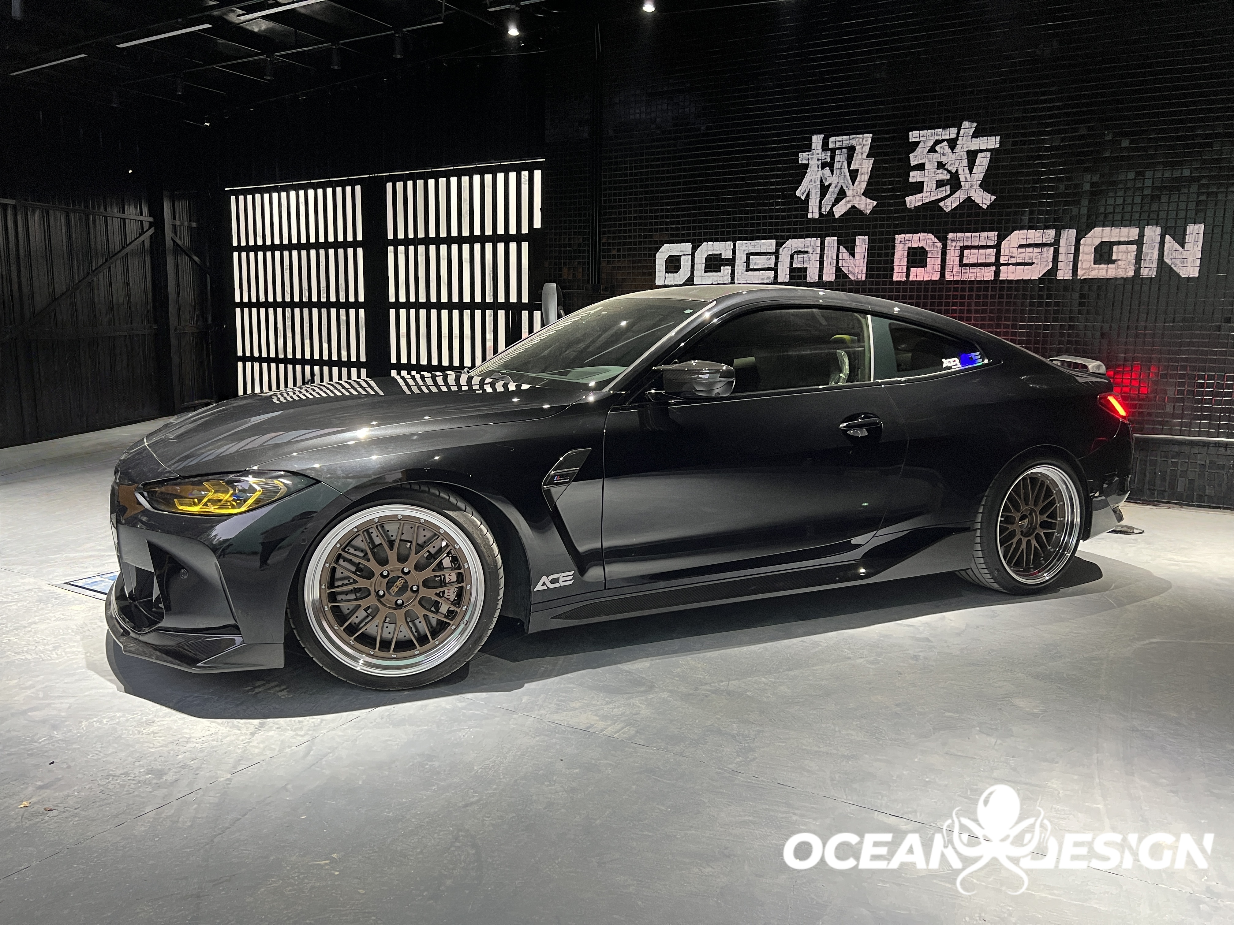 2021-UP BMW M3 G80 M4 G82 V-Style Dry Carbon Side Skirts