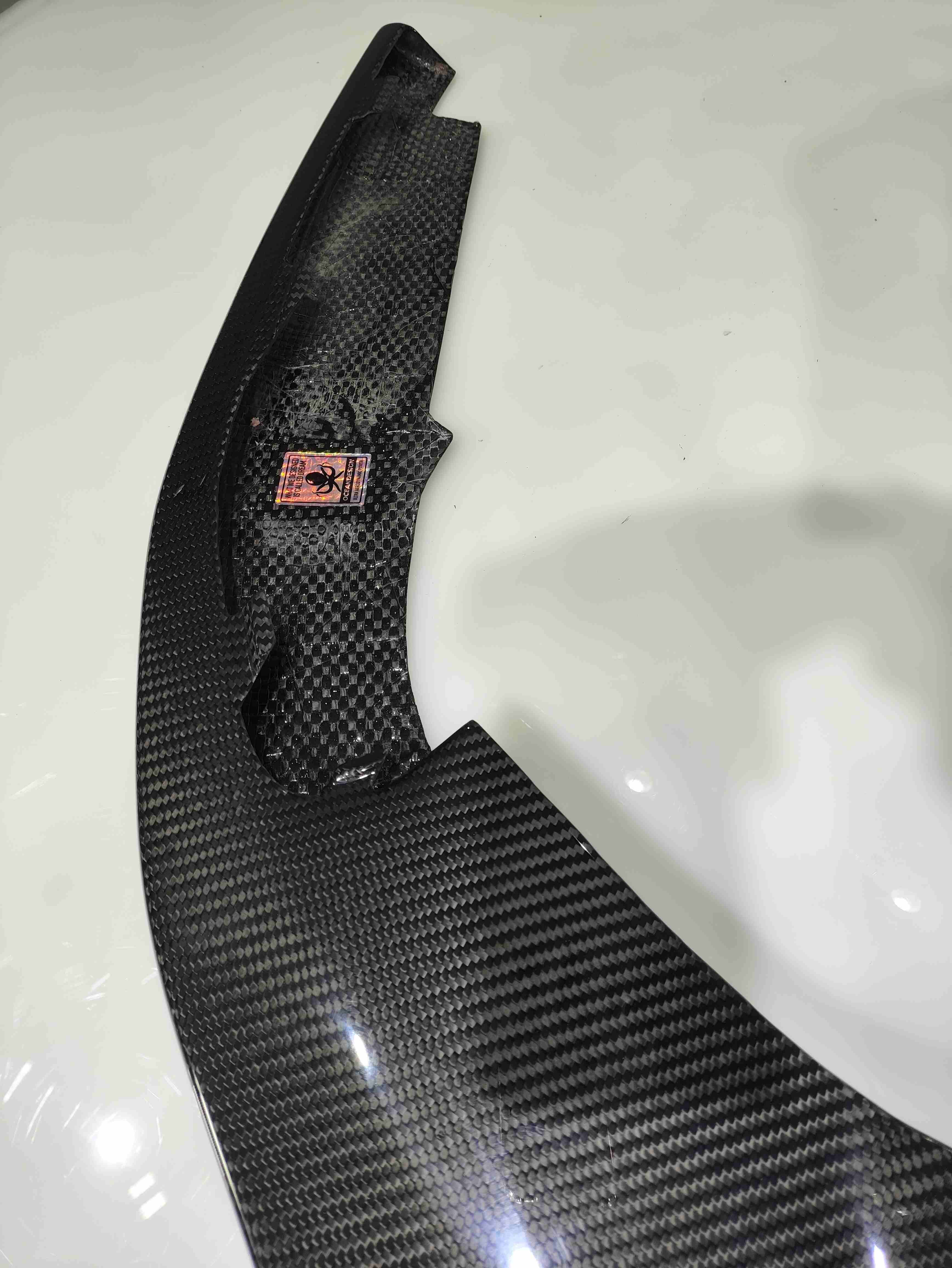 Lamborghini Huracan EVO RWD Splitter Dry Carbon Fiber N Series Bodykit