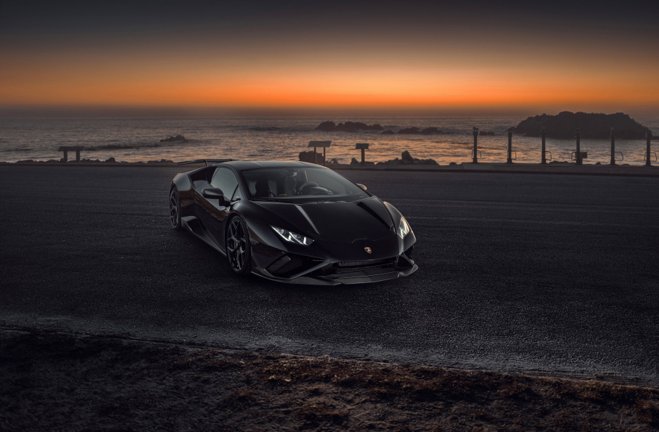 Lamborghini Huracan EVO RWD Splitter Dry Carbon Fiber N Series Bodykit