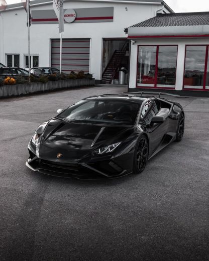 Lamborghini Huracan EVO RWD Splitter Dry Carbon Fiber N Series Bodykit