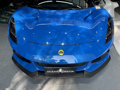 Lotus Emira  2021-2024 Dry Carbon Fiber Splitter Front Lip Ocean Design Original Series