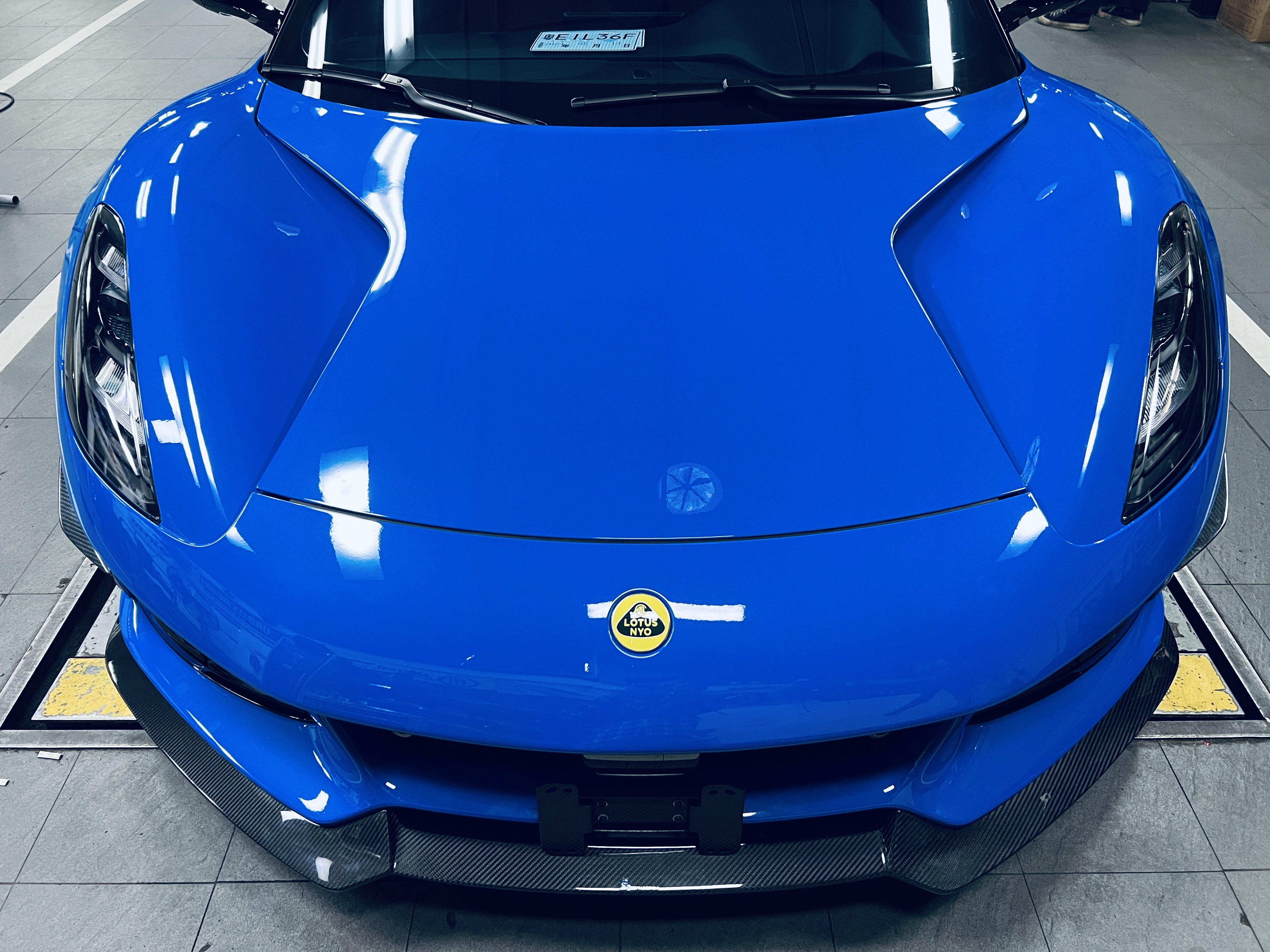 Lotus Emira  2021-2024 Dry Carbon Fiber Splitter Front Lip Ocean Design Original Series