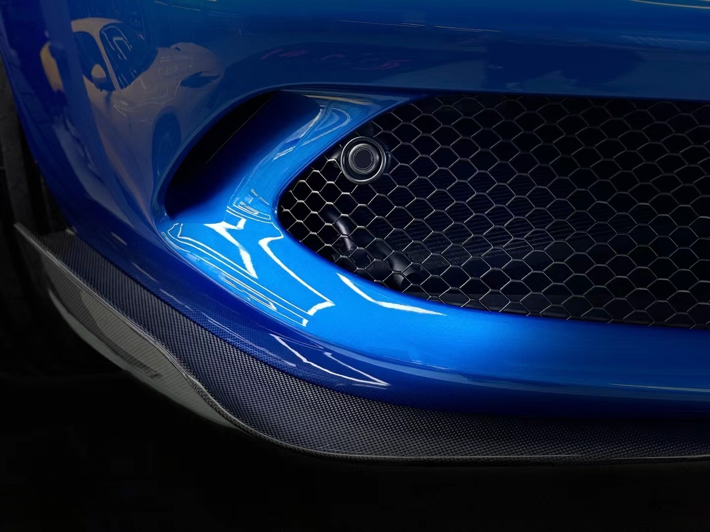 2022- Up Ferrari 296 GTB & GTS Type F171 Front Bumper Protectors Dry Carbon Fiber OEM Series Bodykit
