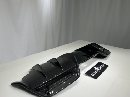 2022- Up Ferrari 296 GTB & GTS(F171) Rear Diffuser Dry Carbon Fiber OEM Series Bodykit